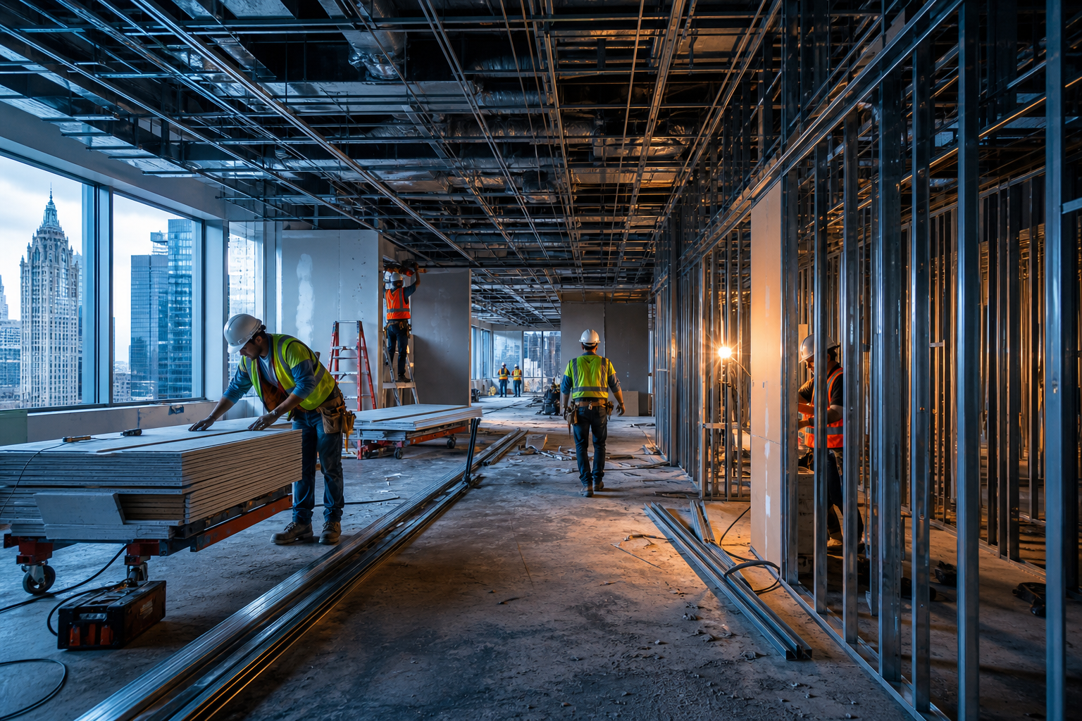 Drywall installation