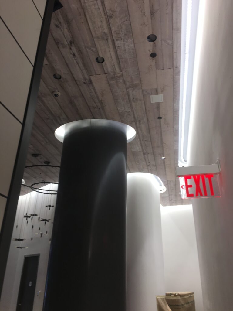 Tenant lobby interior systems