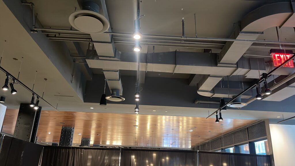 Bar ceiling installation