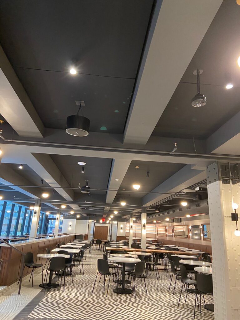 Bar ceiling installation